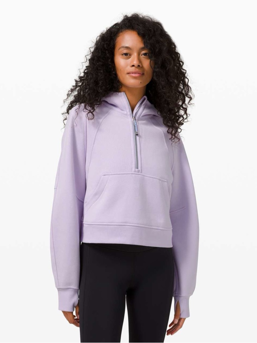 lululemon athletica Scuba oversized funnel neck half zip